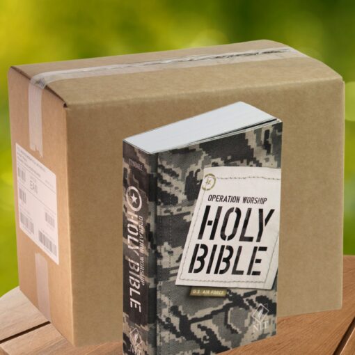 Donate a Case Pack of 32 Air Force Bibles!