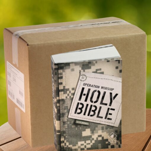 Donate a Case Pack of 32 Army Bibles!