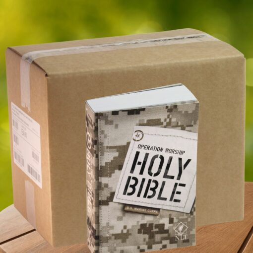 Donate a Case Pack of 32 Marine Bibles!